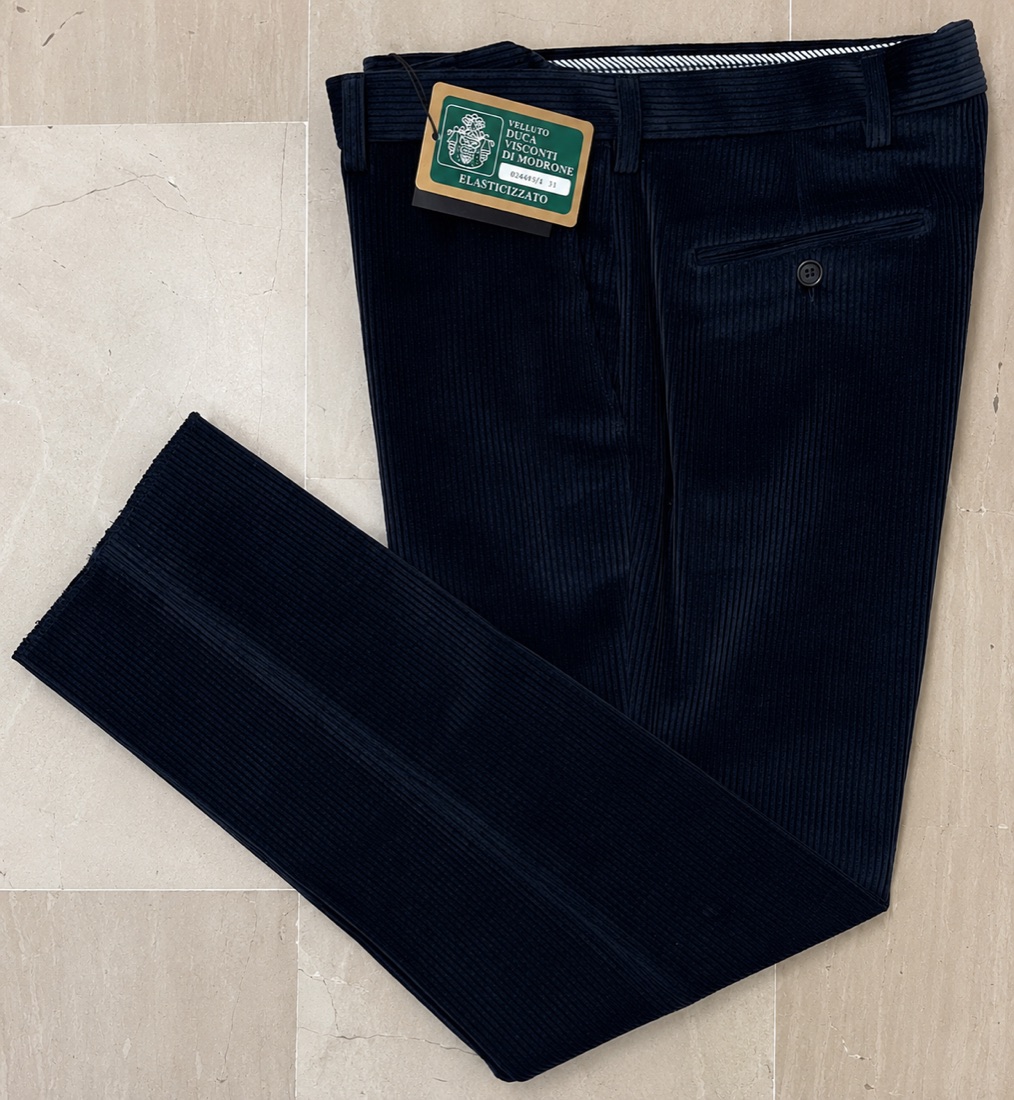 Pantaloni Velluto