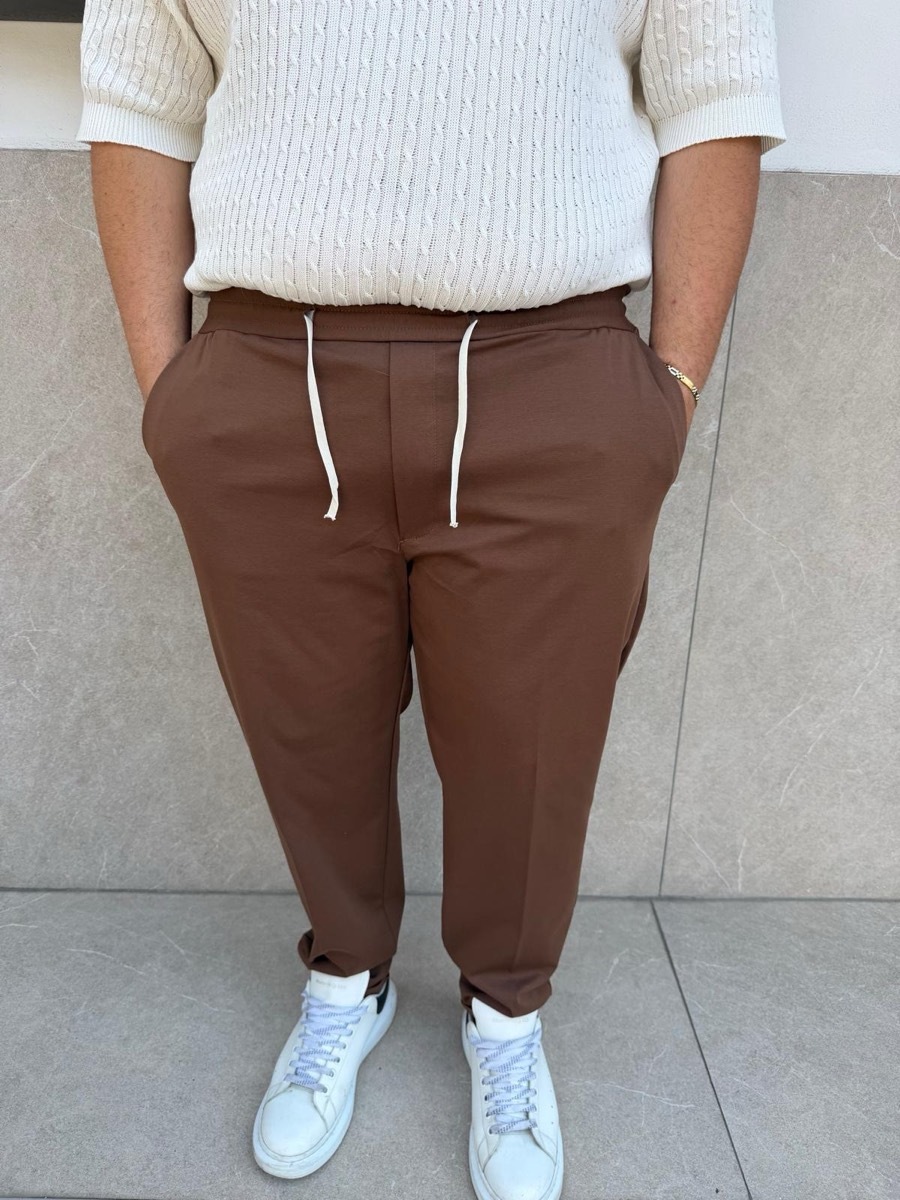 Pantalaccio Punto Milano marrone